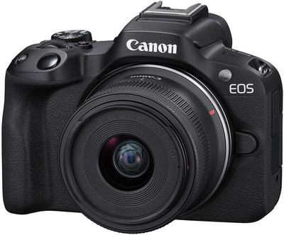 Canon R50 Mirrorless Camera RF-S18-45mm Lens Renewed