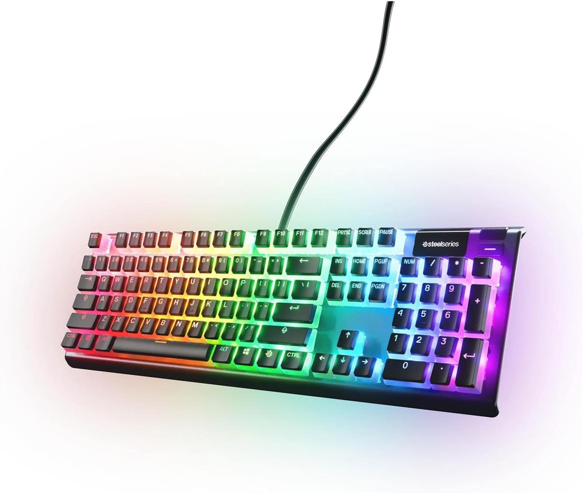 SteelSeries 60200 PRISMCAPS Pudding-Style Keycaps Black