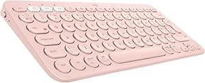 Logitech 920-009579 K380 - Bluetooth Minimalist Keyboard - Rose
