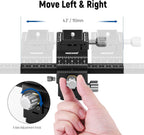 Neewer 10100932 4-Way Macro Focusing Rail Slider