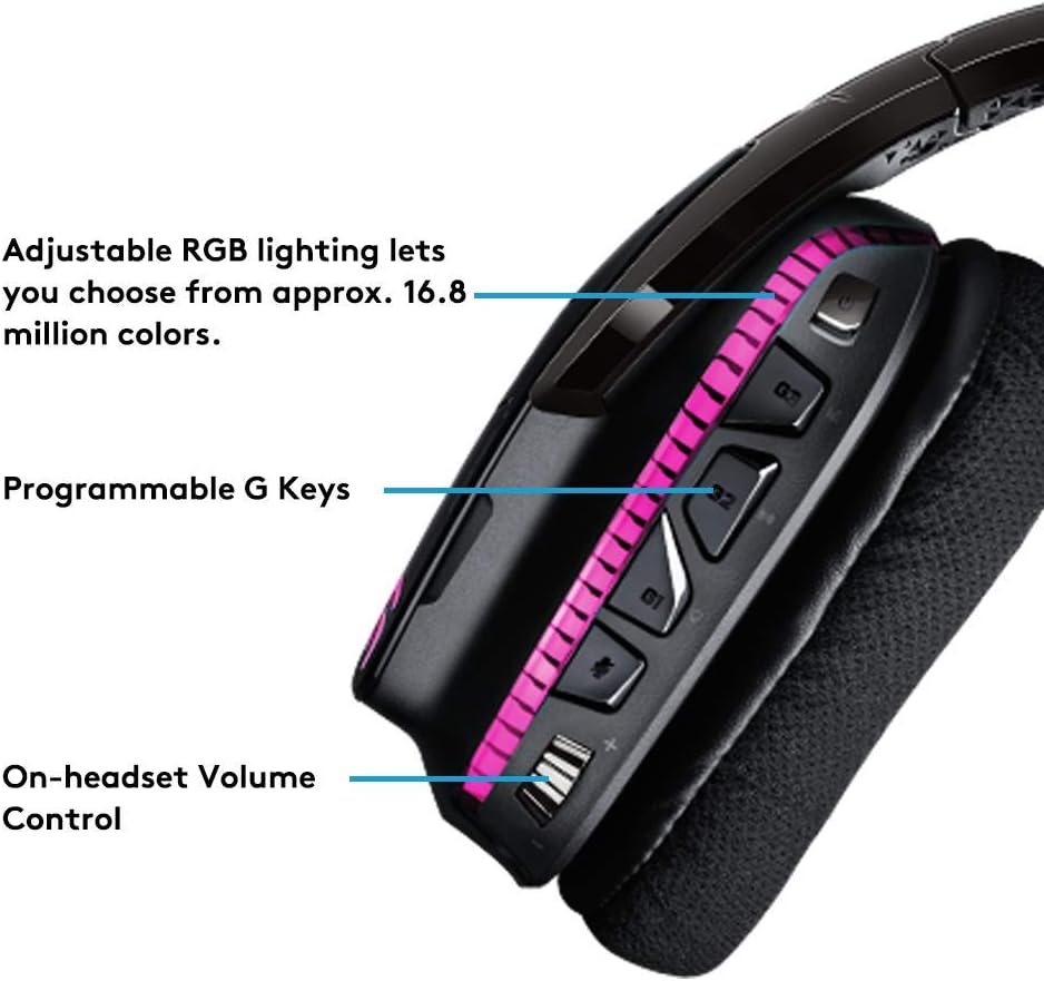 Logitech G933 Artemis Spectrum RGB Gaming Headset (Renewed)