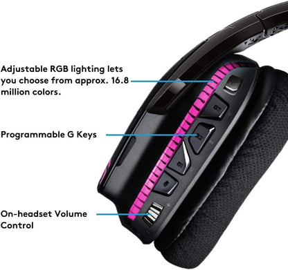 Logitech G933 Artemis Spectrum RGB Gaming Headset (Renewed)