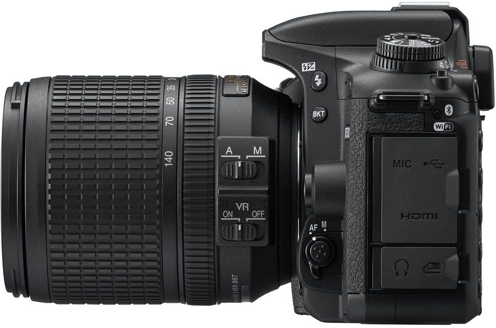 Nikon NIKON_D7500 DSLR 18-140mm VR Lens Kit (Renewed)