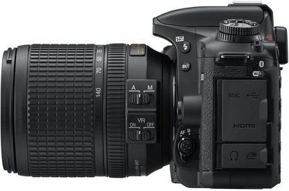 Nikon NIKON_D7500 DSLR 18-140mm VR Lens Kit (Renewed)