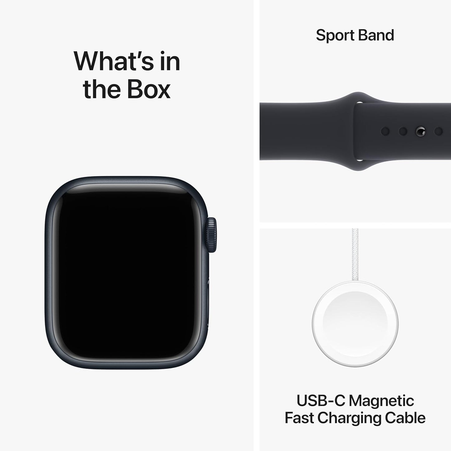 Apple Watch Series 9 (GPS) 41mm - Midnight Aluminum