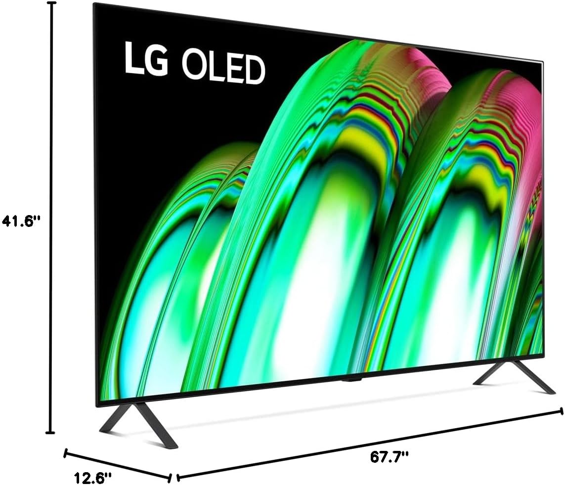 LG CRTLGOLED77A2PUARB 77-Inch A2 OLED 4K Smart TV (Renewed)
