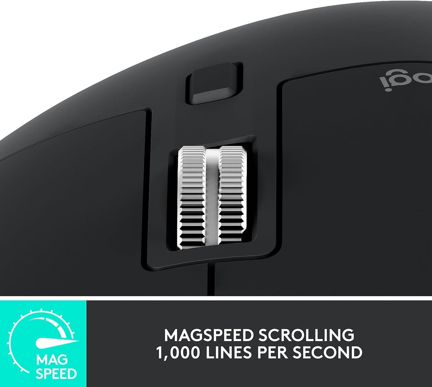 Logitech 910-006556 MX Master 3S Wireless Mouse Black