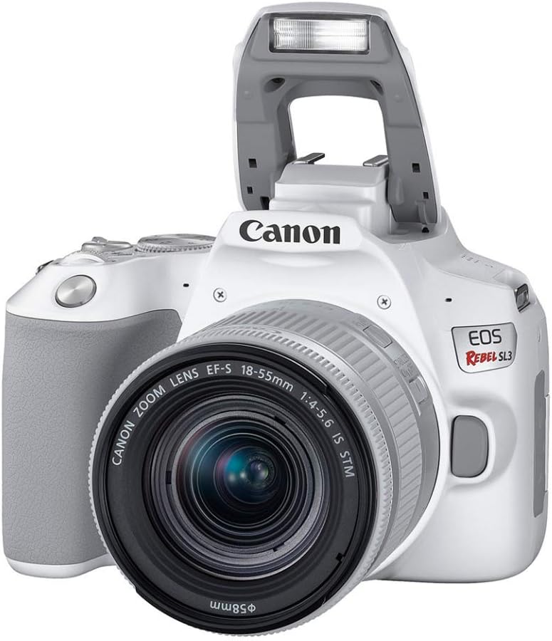 Canon 3457C001 EOS Rebel SL3 White DSLR Camera Kit