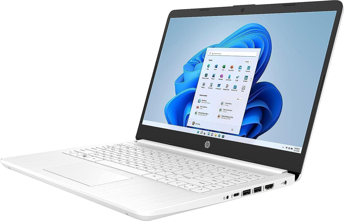 HP Ultralight Laptop, Quad-Core, 16GB RAM, Win 11 S
