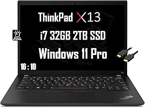 Lenovo ThinkPad X13 Gen 2 - i7, 32GB RAM, 2TB SSD, Win 11 Pro