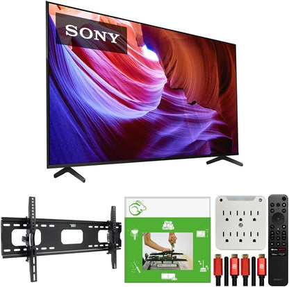 Sony E23SNKD75X85K 75" 4K HDR Google TV Bundle