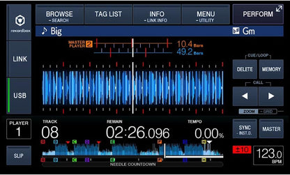 Pioneer DJ XDJ1000MK2 Digital DJ Multi Player
