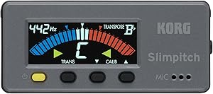 Korg SLM-1CM - Slimpitch Chromatic Tuner with Mic