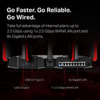 TP-Link Archer AX10000 WiFi 6 Tri-Band Gaming Router