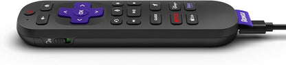 Roku RCB1R Voice Remote Pro (2nd Ed.) Rechargeable