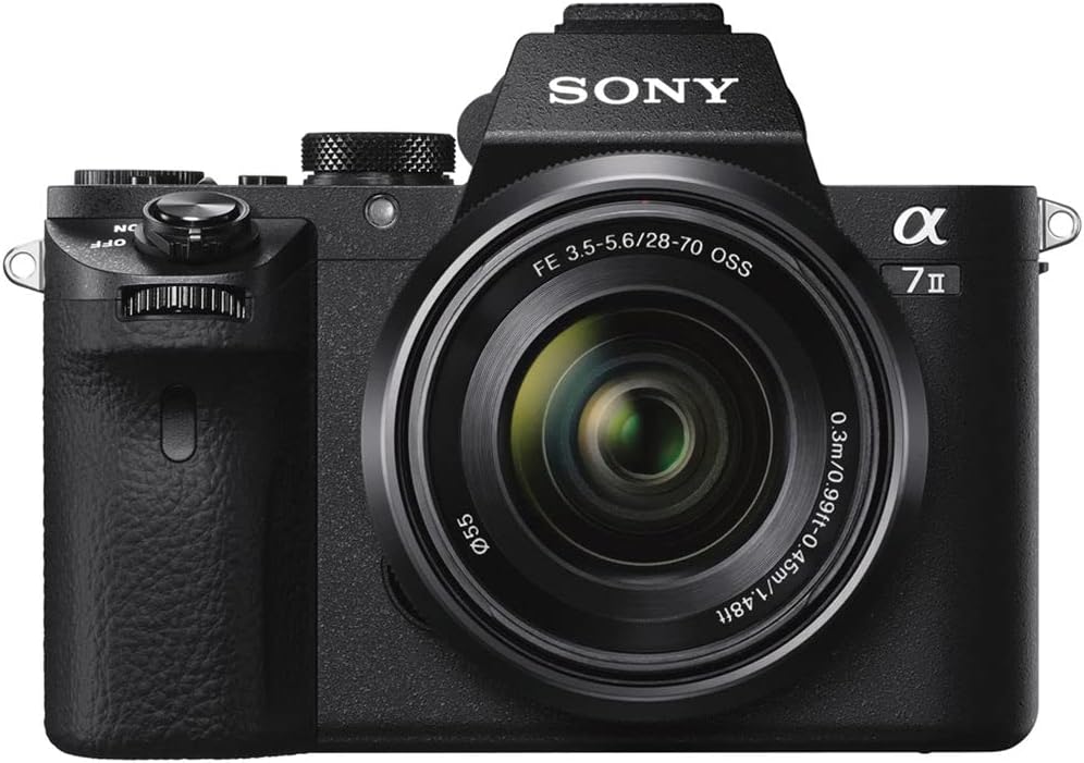 Sony ILCE7M2K/B a7 II Mirrorless Camera Bundle, Renewed