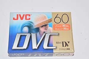 JVC MDV60DU 60 Min MiniDV Tape (Discontinued)