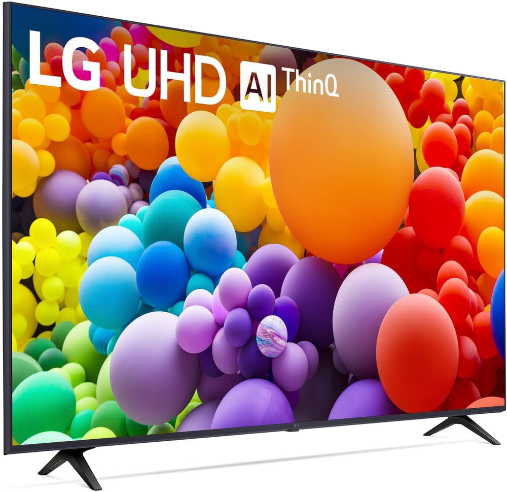 LG E6LG65UT7570PUB 65" 4K UT75 Series LED Smart TV Bundle