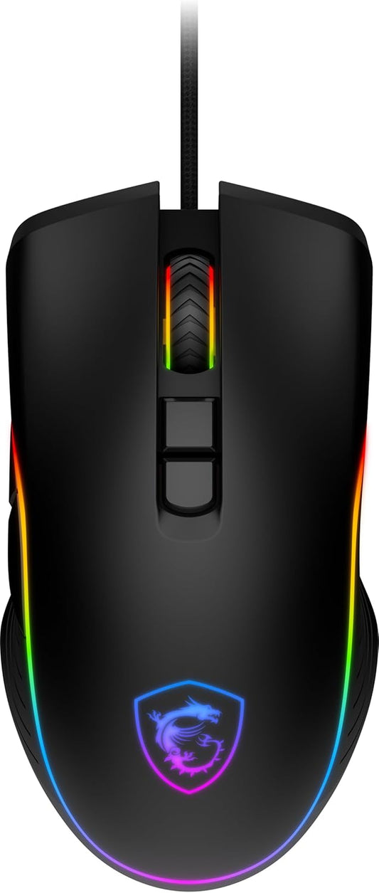 MSI FORGE GM300 Lightweight RGB Gaming Mouse