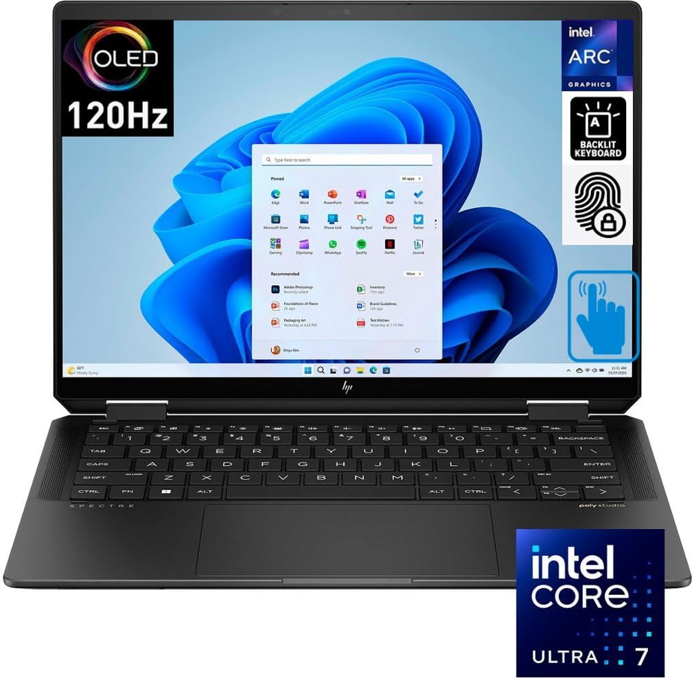 HP Spectre x360 14" OLED Touch 2-in-1 Laptop