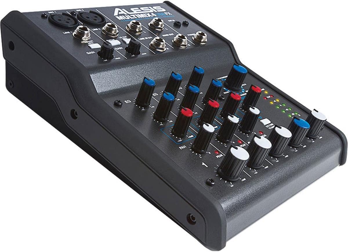 Alesis MULTIMIX4USBFX 4-Channel Mixer USB Audio Interface