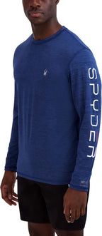 Spyder S923173 Men's Standard Heather Rashguard