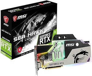 MSI RTX 2080 SEA Hawk EK Gaming Graphics Card