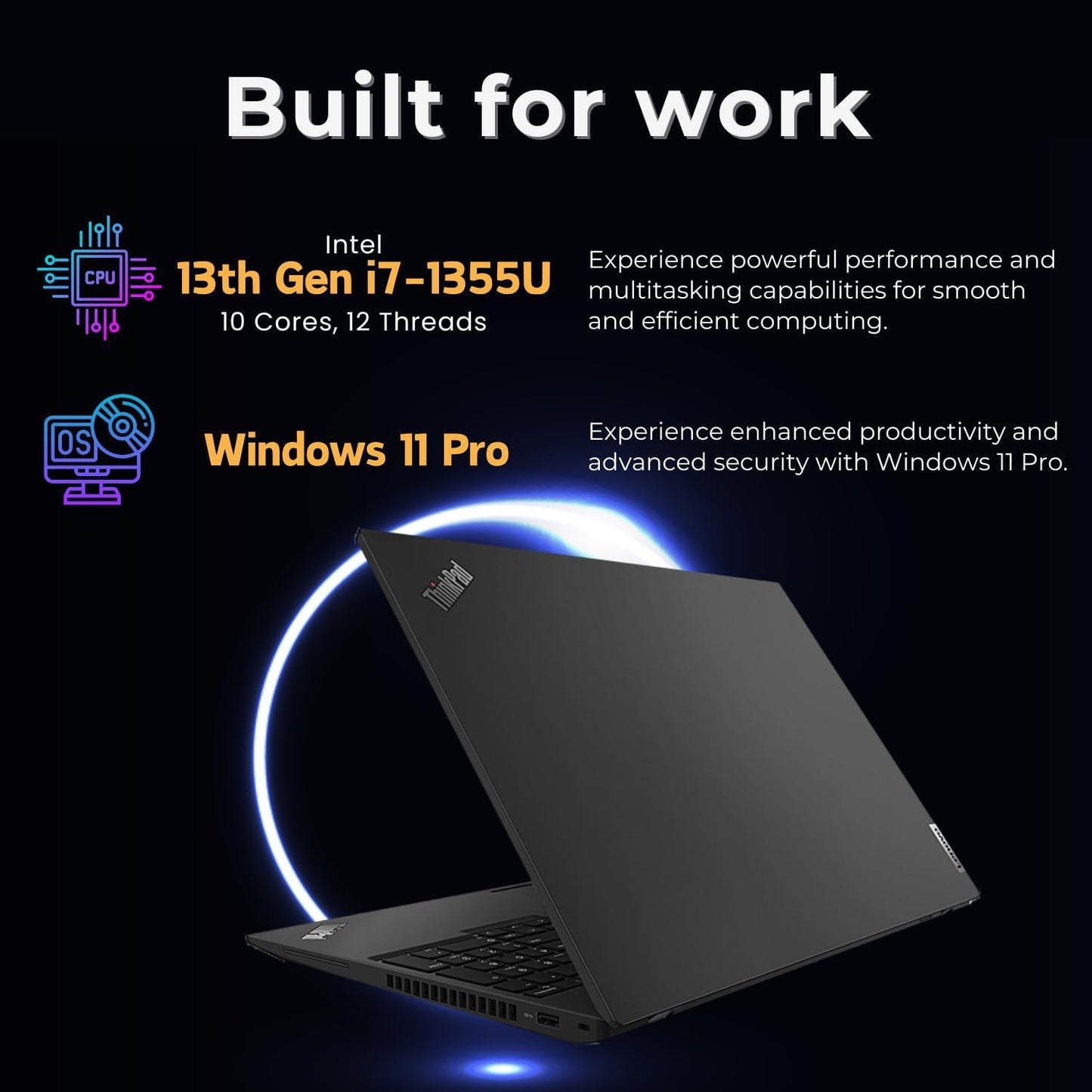 Lenovo ThinkPad T16 Gen 2 i7 16" Business Laptop