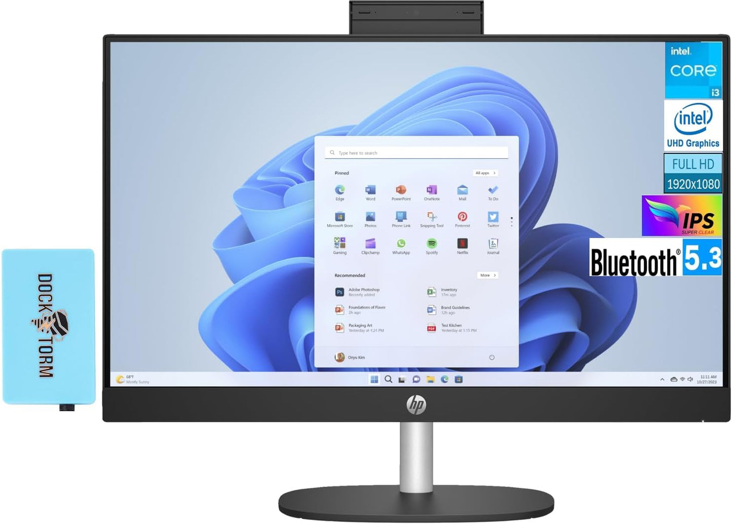 HP Core i3 All-in-One Desktop 32GB RAM 1TB SSD