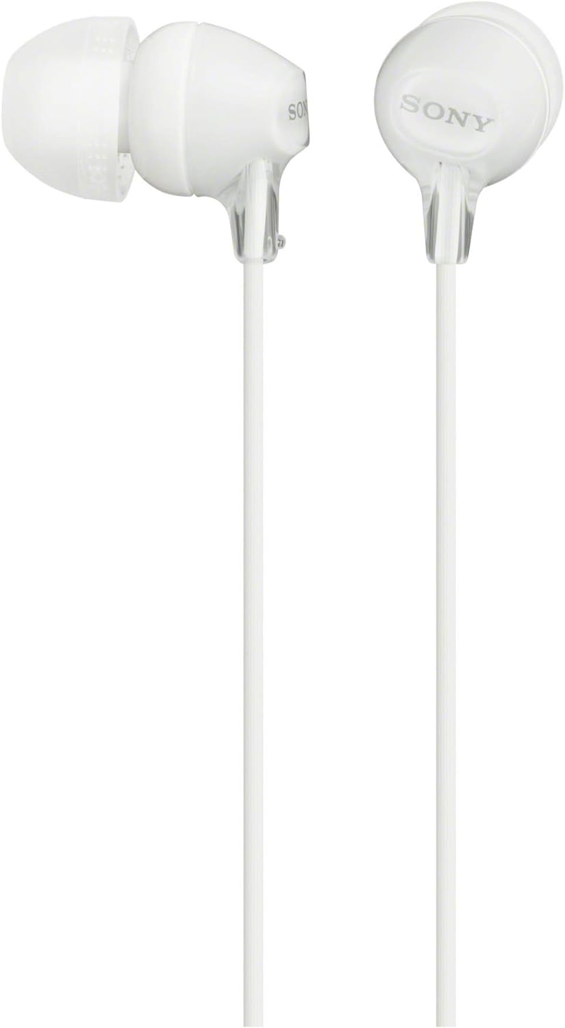 Sony MDREX15LP/W In-Ear Headphones - White