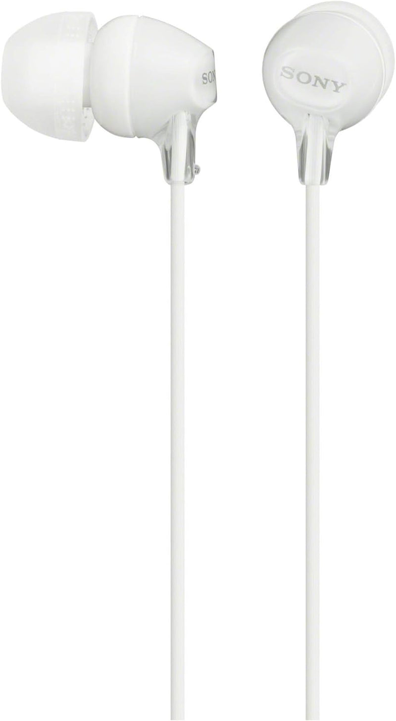 Sony MDREX15LP/W In-Ear Headphones - White — main product image
