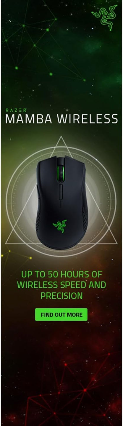 Razer RZ01-02710100-R3U1 Mamba Wireless Gaming Mouse
