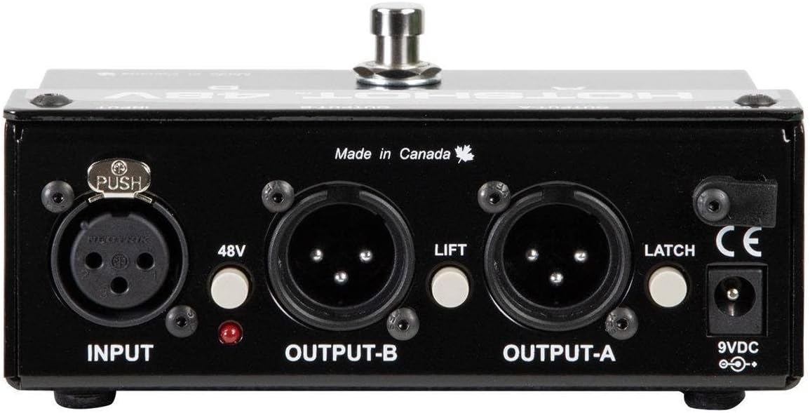 Radial Engineering R800 1505 HotShot 48V Condenser Microphone Switcher