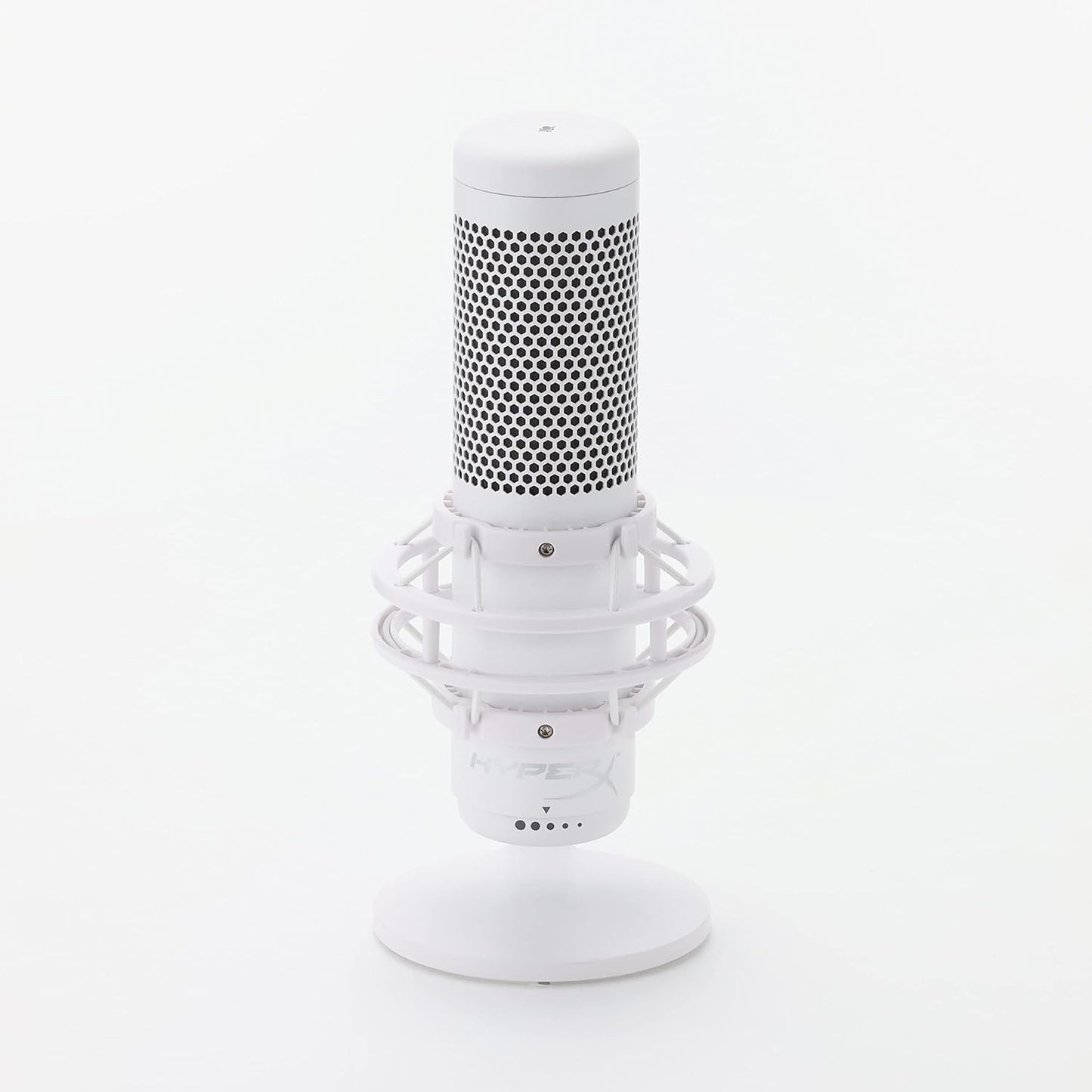 HyperX 519P0AA QuadCast S RGB USB Microphone - White
