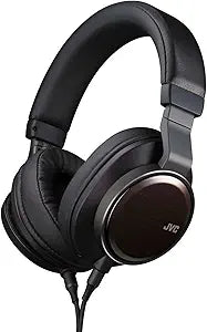 JVC HASW01 Wood Series Hi-Res Over-Ear Headphones — main product image