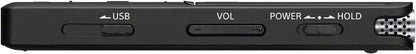 Sony ICDUX570BLK Digital Voice Recorder: USB, Black