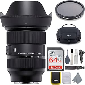 Sigma 24-70mm f/2.8 DG DN Art E-Mount Zoom Lens