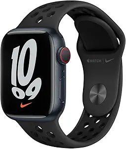 Apple Series 7 Apple Watch Nike (GPS + Cellular, 41mm) (Renewed)