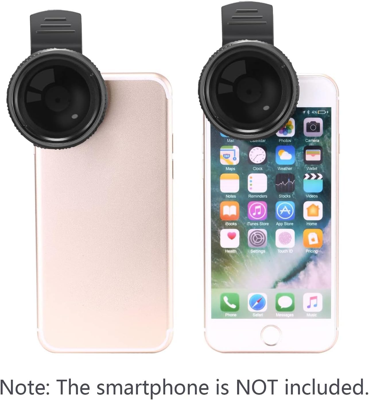 Neewer 10100467 37mm Clip-On ND2-ND400 Phone Lens Filter