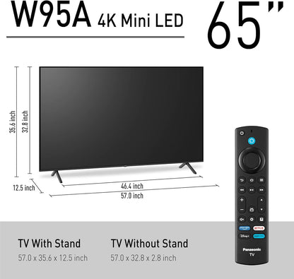 Panasonic TV-65W95AP 65-inch Mini LED 4K Fire TV