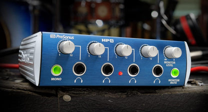 PreSonus HP4 4-Channel Headphone Amplifier - Compact Design