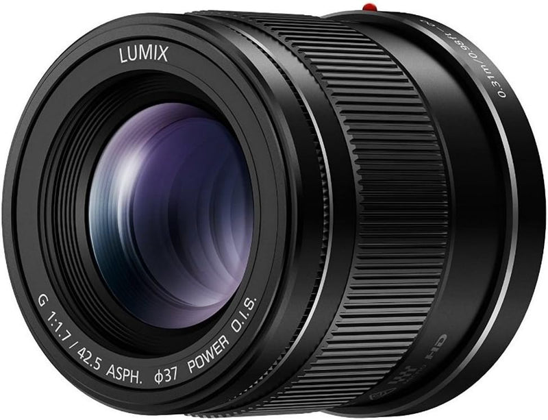 Panasonic H-HS043K Lumix 42.5mm F1.7 Micro Four Thirds Lens — main product image
