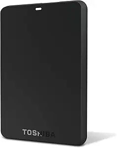 Toshiba HDTB210XK3BA Canvio Basics 1TB Portable Hard Drive