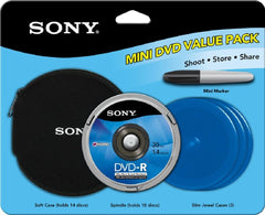 Sony 10DMR30R1H/VP 8cm DVD-R Value Pack
