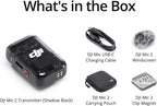 DJI CP.RN.00000328.01 Mic 2 Shadow Black Transmitter