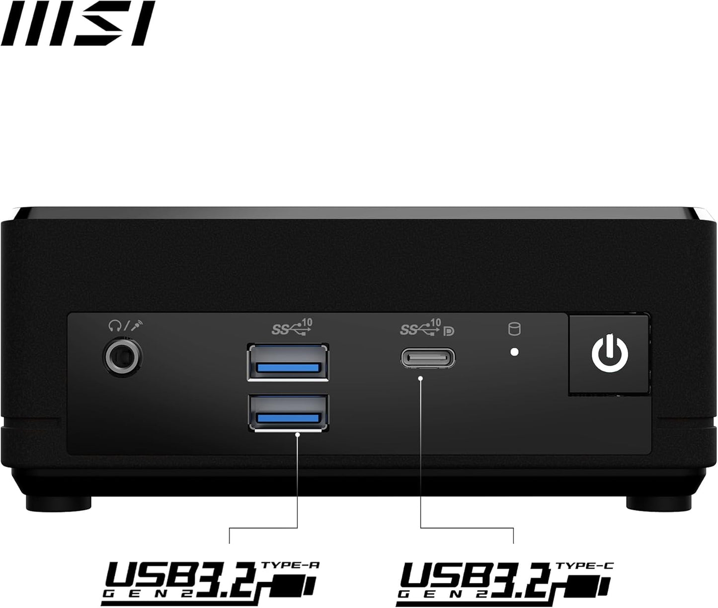 MSI CUBINADL019B Cubi N ADL Mini PC Barebone
