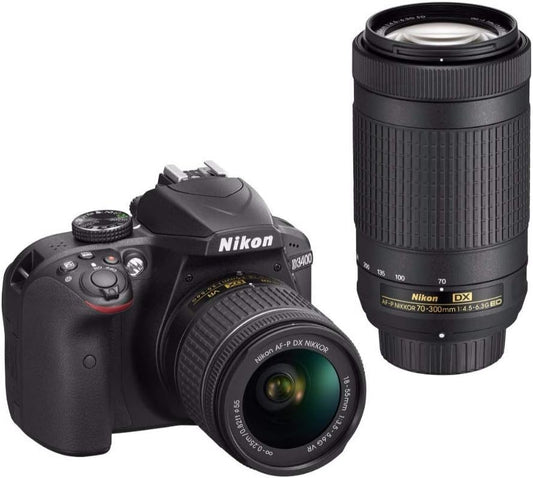 Nikon D3400 18-55mm + 70-300mm Lens Kit