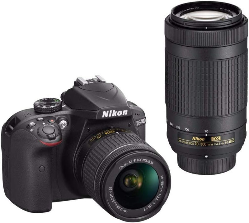 Nikon D3400 18-55mm + 70-300mm Lens Kit — main product image