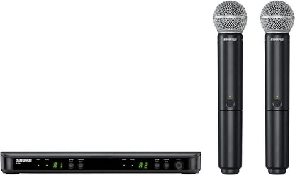 Shure BLX288/SM58-H10 Dual Wireless Vocal Microphone System