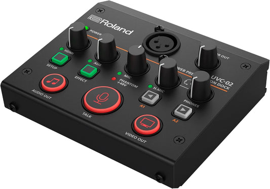 Roland UVC-02 Web Presentation Dock - Black
